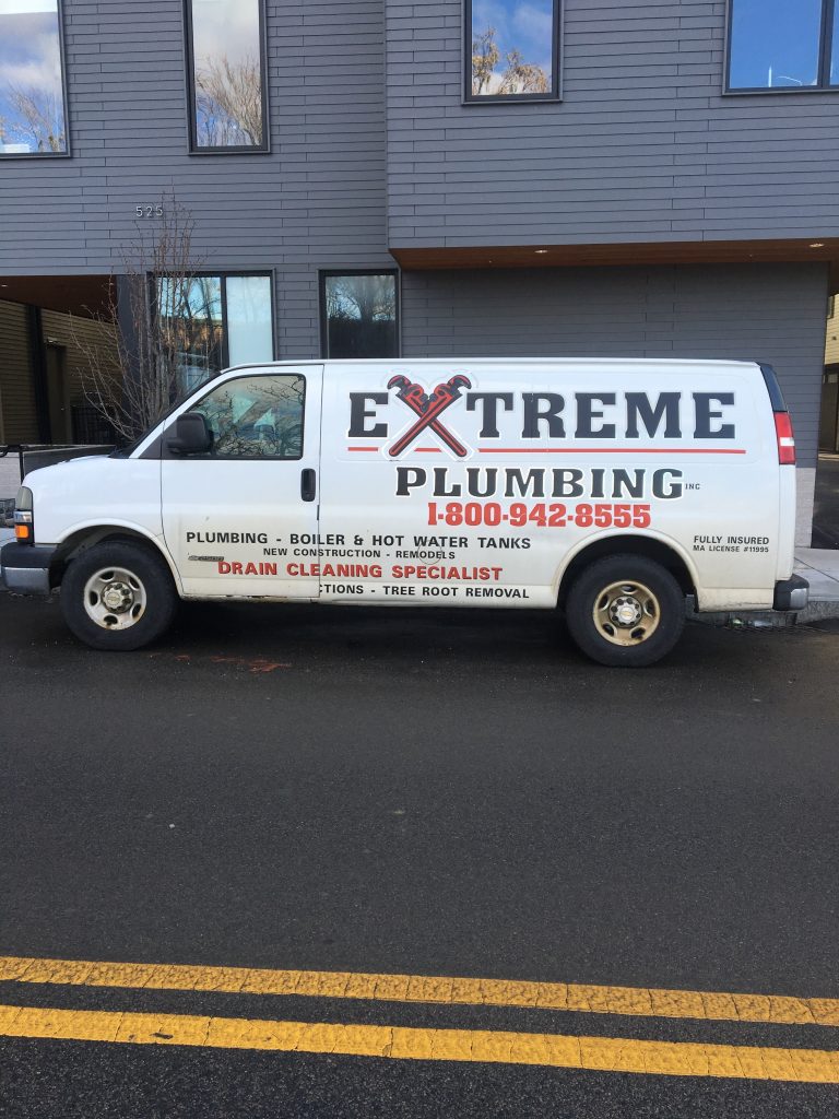 extreme plumbing van boxford ma